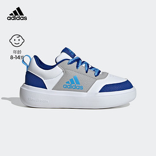 adidas PARK ST K休闲运动鞋男大童阿迪达斯轻运动ID7930 白色/灰色/蓝色 35.5(215mm)