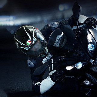 AGV K5S意大利摩托车头盔双镜片全盔防雾赛车机车四季男女k5 哑黑 M（适合54-56头围）