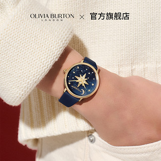 OliviaBurton手表星空石英表满天星欧美腕表复古简约小众轻奢女表