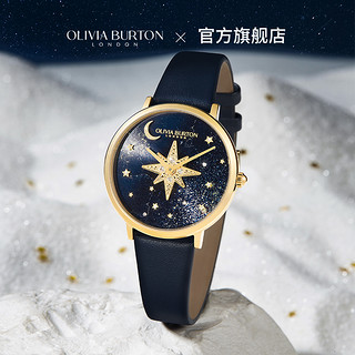 OliviaBurton手表星空石英表满天星欧美腕表复古简约小众轻奢女表