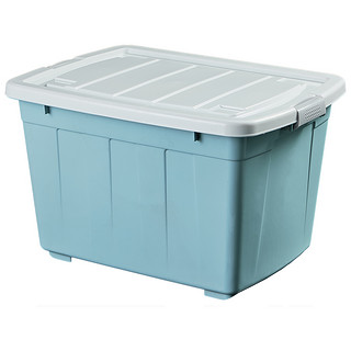 特大号塑料收纳箱加厚家用透明整理箱储物箱子衣服收纳盒大号