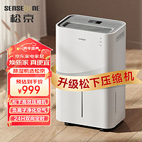 SENSEGENE 松京 除湿机/抽湿机  除湿量20L/天 家用地下室吸湿器 干燥机干衣净化  DK02