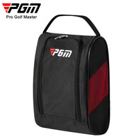 PGM 高尔夫鞋包 高尔夫透气便捷出差旅行鞋袋 黑红XB001