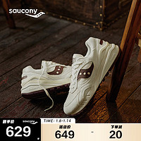 saucony 索康尼 SHADOW 6000RE男女运动休闲鞋复古运动鞋米褐 37.5