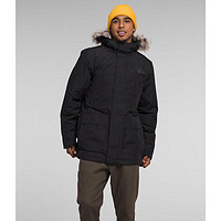北面（The North Face）男士运动外套 Arctic Parka GTX舒适保暖耐磨耐用防水连帽夹克 TNF Black S