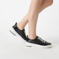 Clarks 其乐 秋季女休闲鞋舒适休闲厚底板鞋时尚百搭女休闲鞋