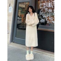 BTTKDL 水貂绒毛衣裙
