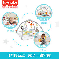 Fisher-Price 感官启蒙之豪华萌宠乐园健身器健身架游戏早教音乐婴儿玩具
