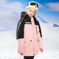 SNOWFLYING雪中飞 拜年服冬季加厚连帽保暖鸭绒儿童外套