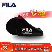 FILA 斐乐 轮滑包溜冰鞋包儿童成人通用单肩背包可手提冰刀全套装收纳包 黑色 常规