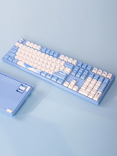 VARMILO 阿米洛 海韵机械键盘蓝牙有线静电容白灯办公电竞游戏台式