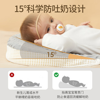 蒂乐婴儿防吐奶斜坡垫防溢奶母乳呛奶床垫宝宝倾斜躺靠垫喂奶