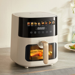 bear小熊空气炸锅用可视大容量烤箱空气电炸锅多功能一体机新款