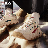 FILA 斐乐 男鞋复古运动鞋2024春款圣诞可颂鞋休闲鞋老爹鞋 41