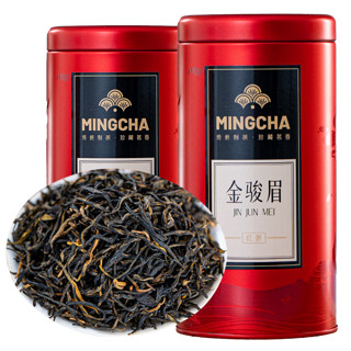 虹桥别恋 金骏眉红茶蜜香浓香型 罐装100g 【赠送礼袋】