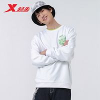 XTEP特步卫衣男女2022秋季运动休闲款上衣宽松圆领长袖套头衫