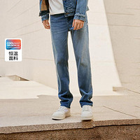 杰克琼斯 秋季时尚帅气百搭日常通勤高街个性舒适显瘦牛仔休闲长裤男装