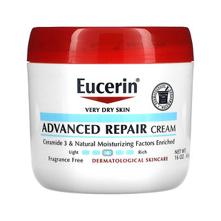 Eucerin 优色林 美国直邮Eucerin优色林保湿霜提供长久保湿缓解干燥皮肤454g