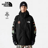 The North Face北面滑雪服男冲锋衣男户外运动单板双板防风防水2382VM O28/黑色 XS/165(拍小一码)