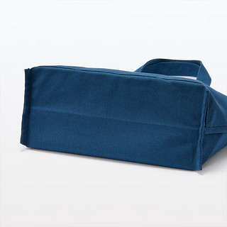 MUJI 横型 托特包 通勤休闲包 手提包 EGB20A4S 蓝色