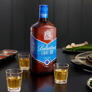 百龄坛轻20°苏格兰威士忌风味配制酒700ml洋酒基酒调酒