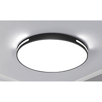 浩格 LED吸顶客厅灯 黑横线30cm 18W 白光