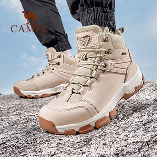 CAMEL 骆驼 登山鞋男士防水防滑耐磨高帮靴子运动专业徒步鞋户外鞋男
