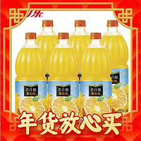 美汁源 箱装果粒橙1.25L*6瓶