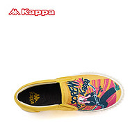 KAPPA涂鸦帆布鞋休闲运动板鞋 K0A65VS75D-2301 37