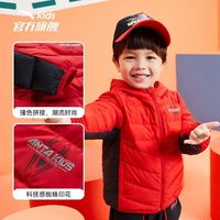 ANTA安踏男童秋冬轻量羽绒服潮流轻质保暖防风连帽羽绒外套
