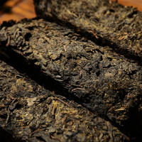 国津 安化黑茶湖南茶叶2015年原料老茶手筑金花茯砖罐装50g