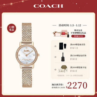 COACH 蔻驰 AUDREY系列 14503372 女士石英手表