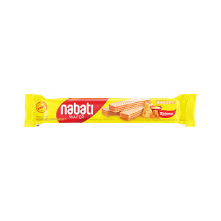 nabati 纳宝帝 印尼进口纳宝帝丽芝士奶酪味威化饼干8gx1条网红居家休闲零食