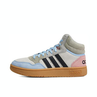 adidas NEO HOOPS 3.0 MID 女子休闲运动鞋