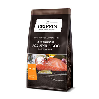 GRIFFIN 贵芬 S42 全价小型成犬粮 1.8kg（赠 火腿肠300g）