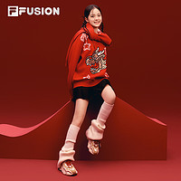 FILA 斐乐 FUSION斐乐潮牌情侣编织衫2024龙年新年款