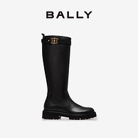 BALLY/巴利冬女士黑色长筒靴6305740 黑色 35