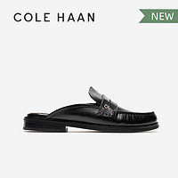 colehaan/歌涵 女鞋乐福鞋 23年秋季包头穆勒鞋单鞋凉鞋女W29230 黑色-W29230 38