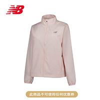 NEW BALANCE 24女款经典简约运动跑步梭织拉链立领夹克外套 OUK WJ41243 S