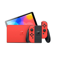 Nintendo 任天堂 日版 Switch OLED 游戏主机 马里奥红限定版