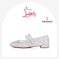 Christian Louboutin CL/路铂廷SWEET JANE STRASS女鞋玛丽珍鞋单鞋婚鞋红底鞋