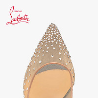 Christian Louboutin CL/路铂廷FOLLIES STRASS 85女鞋尖头水晶高跟鞋单鞋红底鞋