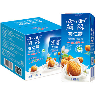 lolo 露露 杏仁露 植物蛋白饮料 1L*4盒