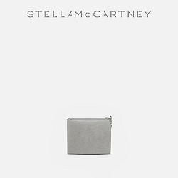 STELLA McCARTNEY 斯特拉·麦卡特尼 [FALABELLA]Stella McCartney小号翻盖银色钱夹包手拿链条零钱包