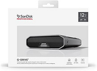 西部数据 SanDisk 闪迪 Professional G-Drive 12TB 企业级台式机硬盘 高达 250MB/s USB-C (5Gbps)、USB 3.2 Gen 1