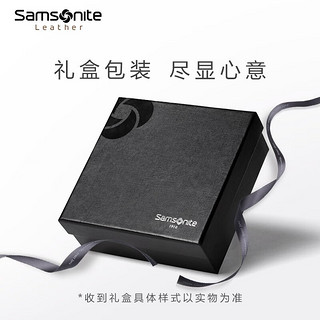 Samsonite 新秀丽 男士皮带休闲都市商务真皮腰带 送男友生日礼物甄选 NQ1 NQ1*09001