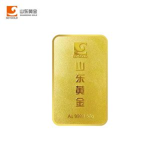 聚宝盆Au9999 投资金黄金金条50g 投资收藏 支持回购