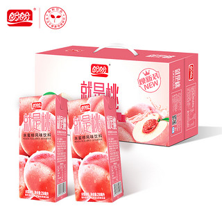 盼盼 果汁饮料 水蜜桃味 250ml*24盒