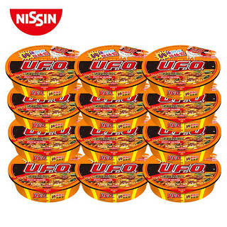 NISSIN 日清食品 UFO 飞碟炒面 四川火锅风味 118g*12碗