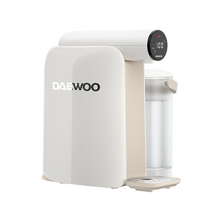 DAEWOO 大宇 即热式熟水机饮水机一体家用桌面台式小型饮水器凉白开直饮机